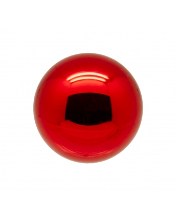 Red metal round handle Sanwa LB-35.