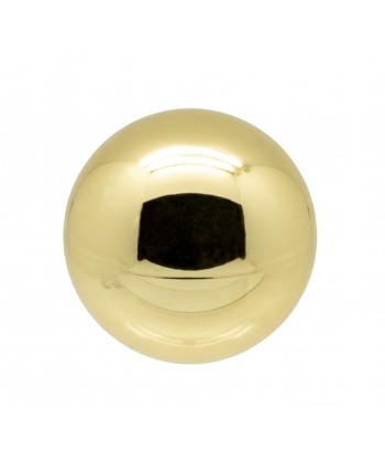 Poignée ronde en métal couleur or Sanwa LB-35.
