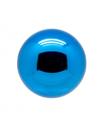 Poignée ronde couleur métal bleu Sanwa LB-35.