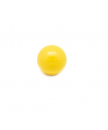 Poignée ronde couleur jaune Sanwa LB-35.
