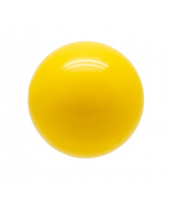 Poignée ronde couleur jaune Sanwa LB-35.