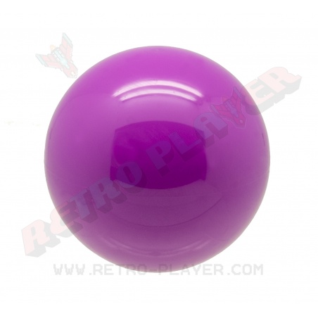 Sanwa Balltop type round handle in purple LB-35VI.