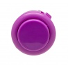 Sanwa purple button, 24 mm, clip, front View.
