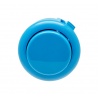Sanwa light blue button, 24 mm, clip, face View.