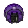 Unbranded purple button 30 mm Translucent, rear view.