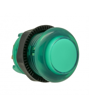 Luminous button 28mm - Green.