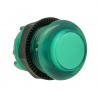 Luminous button 28mm - Green.