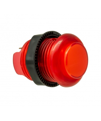 Luminous button 28mm - Red.