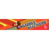 Marquee Marble Madness Atari. Plexiglas.