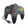 Black Nintendo N64 USB Controller