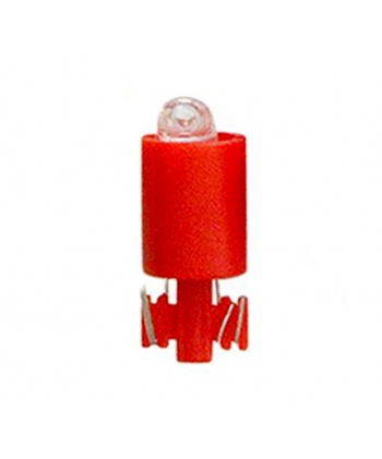 Ampoule bouton d'arcade led rouge 5V.