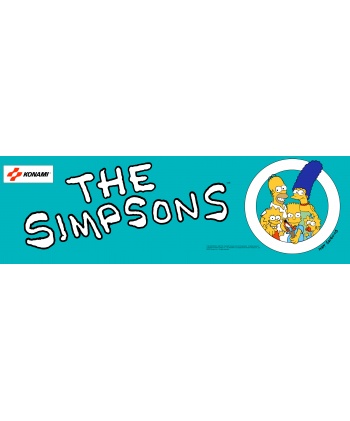 Marquee Simpsons à personnaliser.