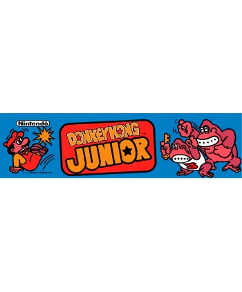 Donkey Kong Junior brand. Original colours.