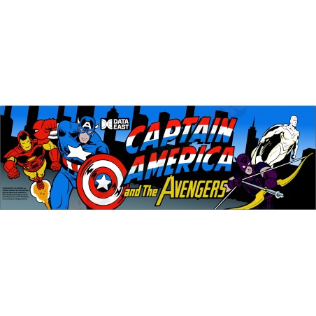 marquee plexiglas - captain america and the avengers.