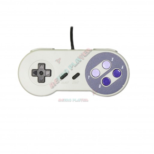 Supernes Mini Joypad, Face view.