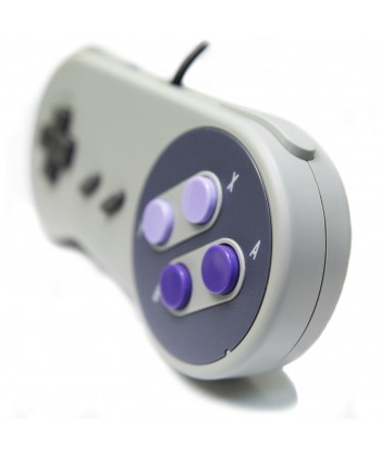 Manette Super Nintendo Mini, vue boutons.