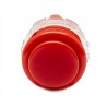 Red Crown Samducksa button, 24 mm, face view.