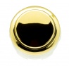 Samducksa SDB-202 gold metal color buttons, face view.
