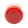 Red Crown Button 30 mm, front view.