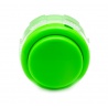 Bouton Crown vert de 30 mm, vue de face.