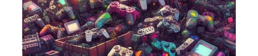 Manettes pour consoles de jeux et bornes d'arcade